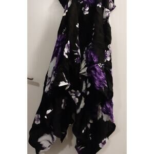 Xl sundress black and purple